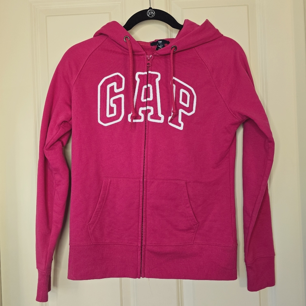 EUC Pink Zip Up Jacket